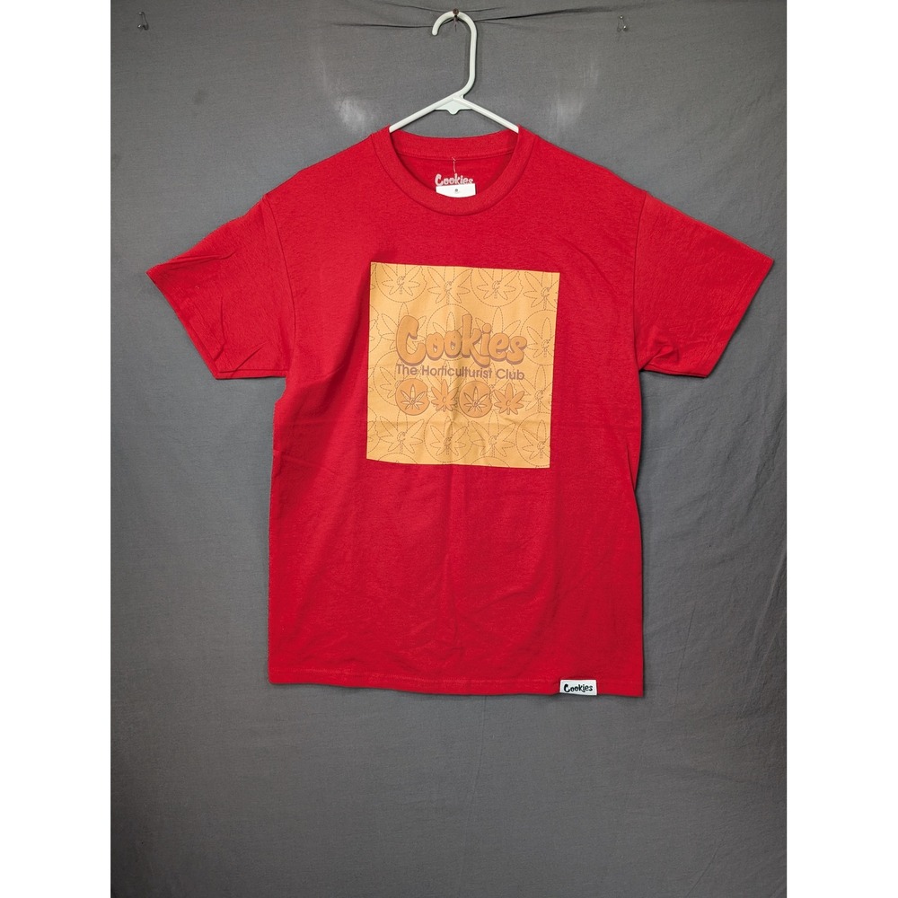 Cookies Horticulturist Club SS Tee CM244TSP65 Red Wheat Medium